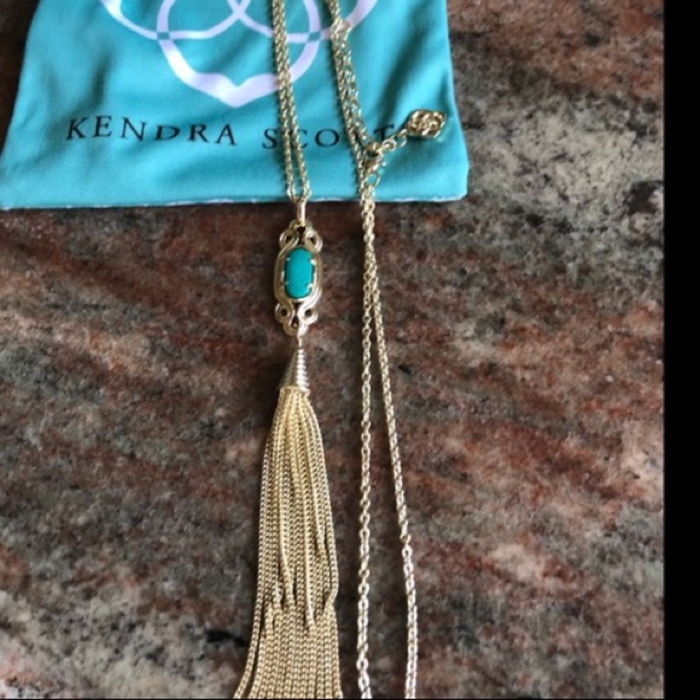 RARE! Kendra scott Opie fringe necklace